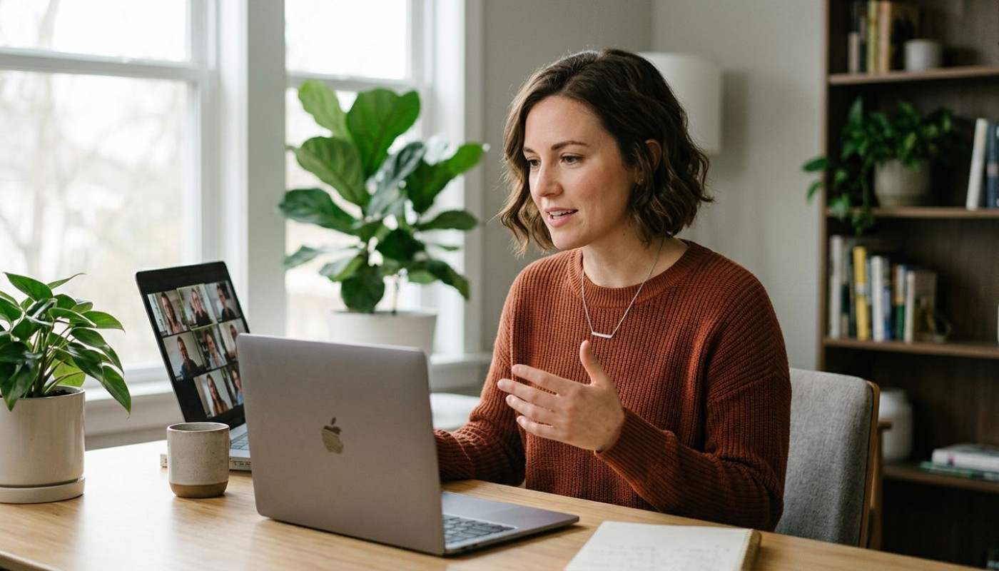 Entretien à distance : comment adapter sa gestuelle et sa voix